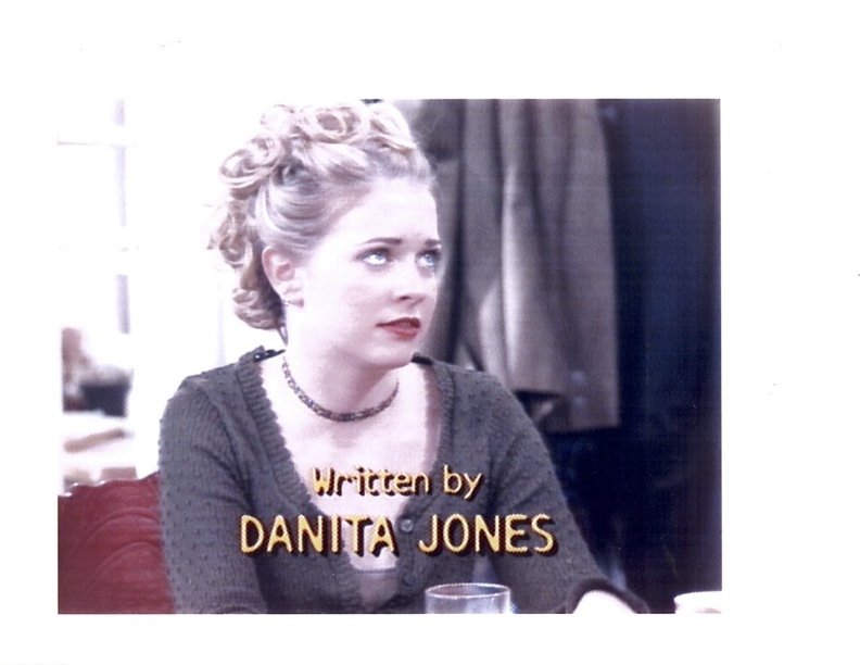 Onscreen 'Written by Danita Jones' credit from Sabrina the Teenage Witch.